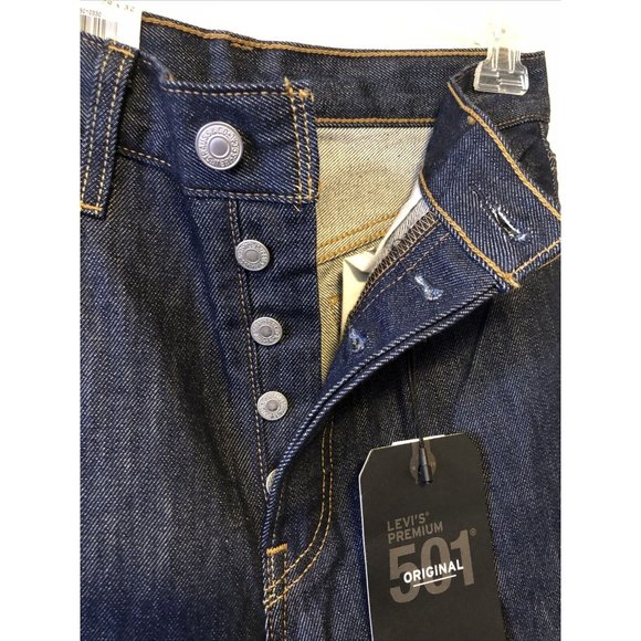 NWT Levis 501 Original Women's Jeans 29x32 High Rise Fitted Hip & Thigh Cotton - Picture 3 of 8